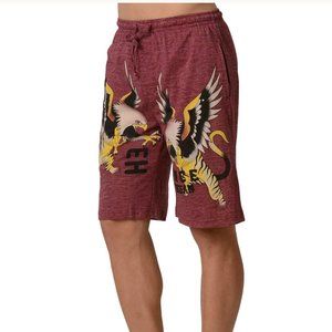 Ed Hardy Men's Soft Knit Sleep Lounge Pajama Short